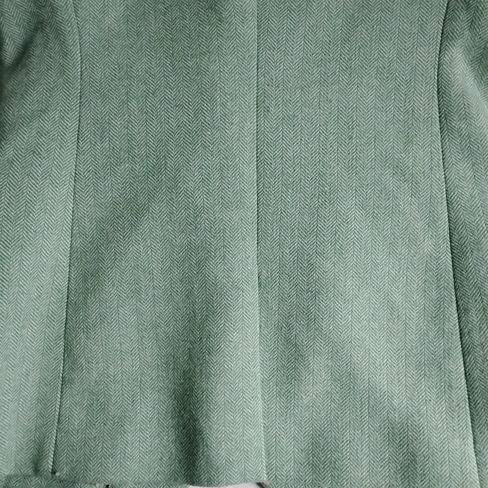 J. Crew Mint Green Tailored Single-Button Blazer